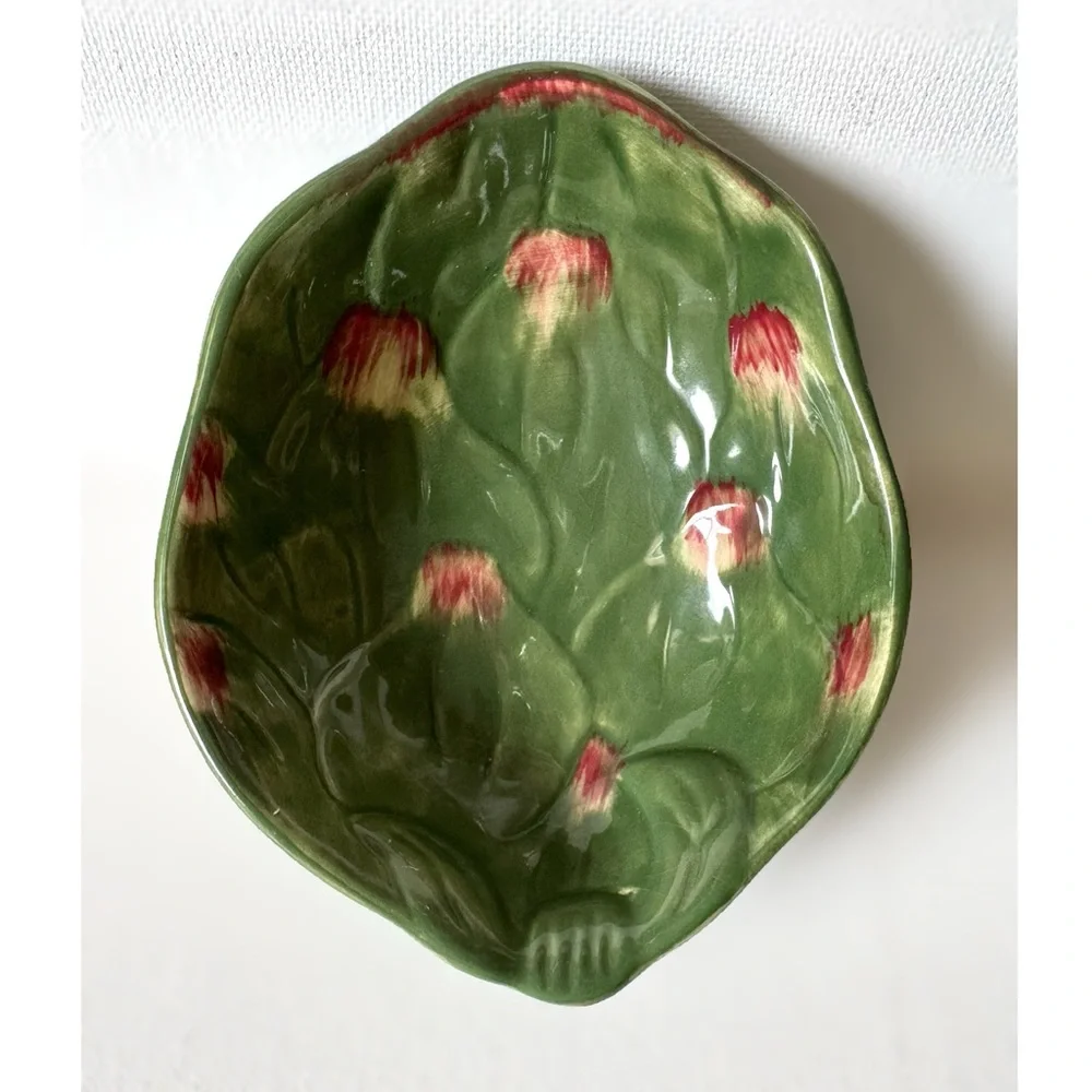 Williams Sonoma Jardin Potager Collection Artichoke Shaped Serving Dip Bowl